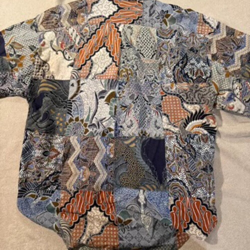 Very Cool Patchwork Ss Shirt - image 3